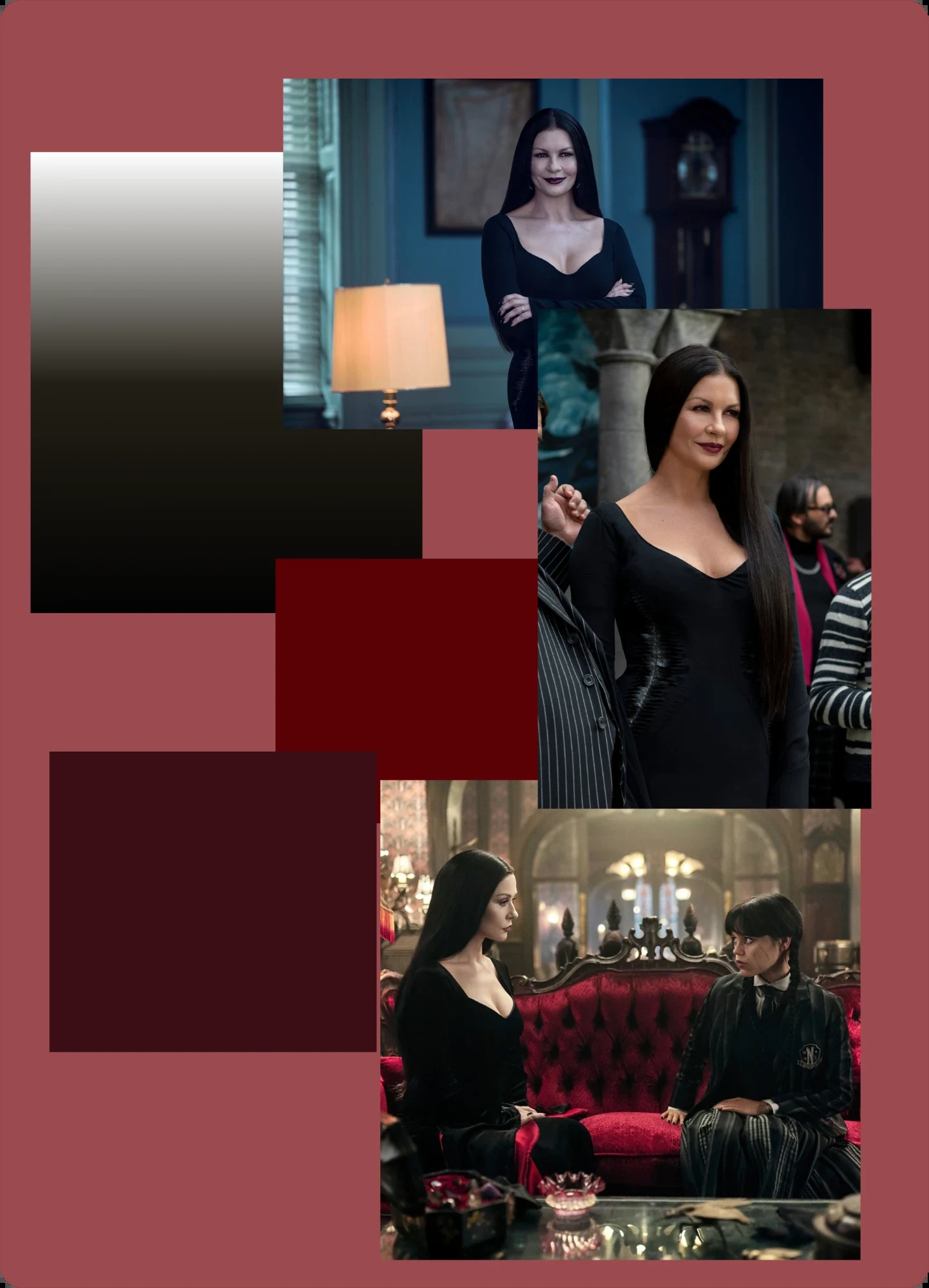 Moodboard de Morticia